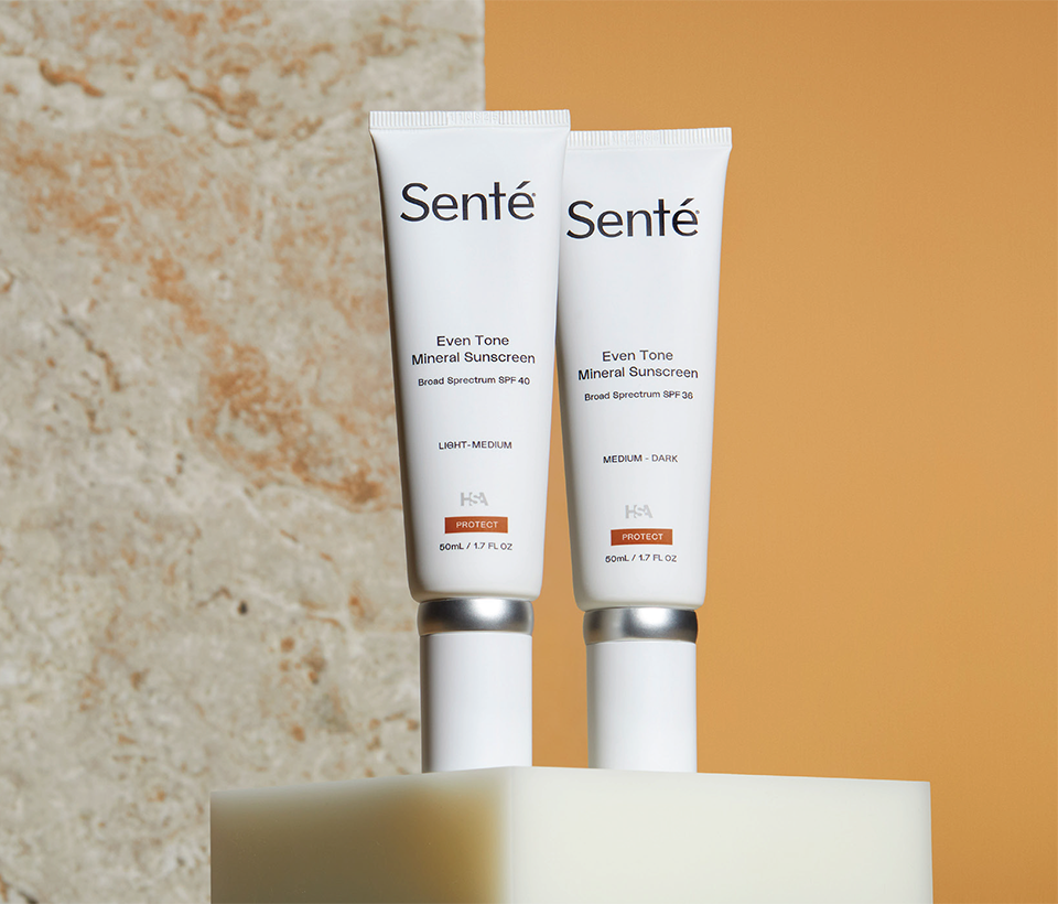 Nourish and Renew kit product display